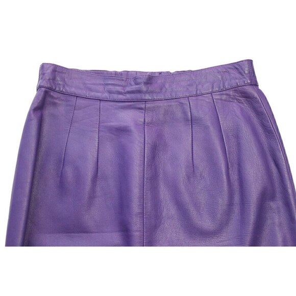 Elegant Purple Midi Skirt - Picture 4 of 9